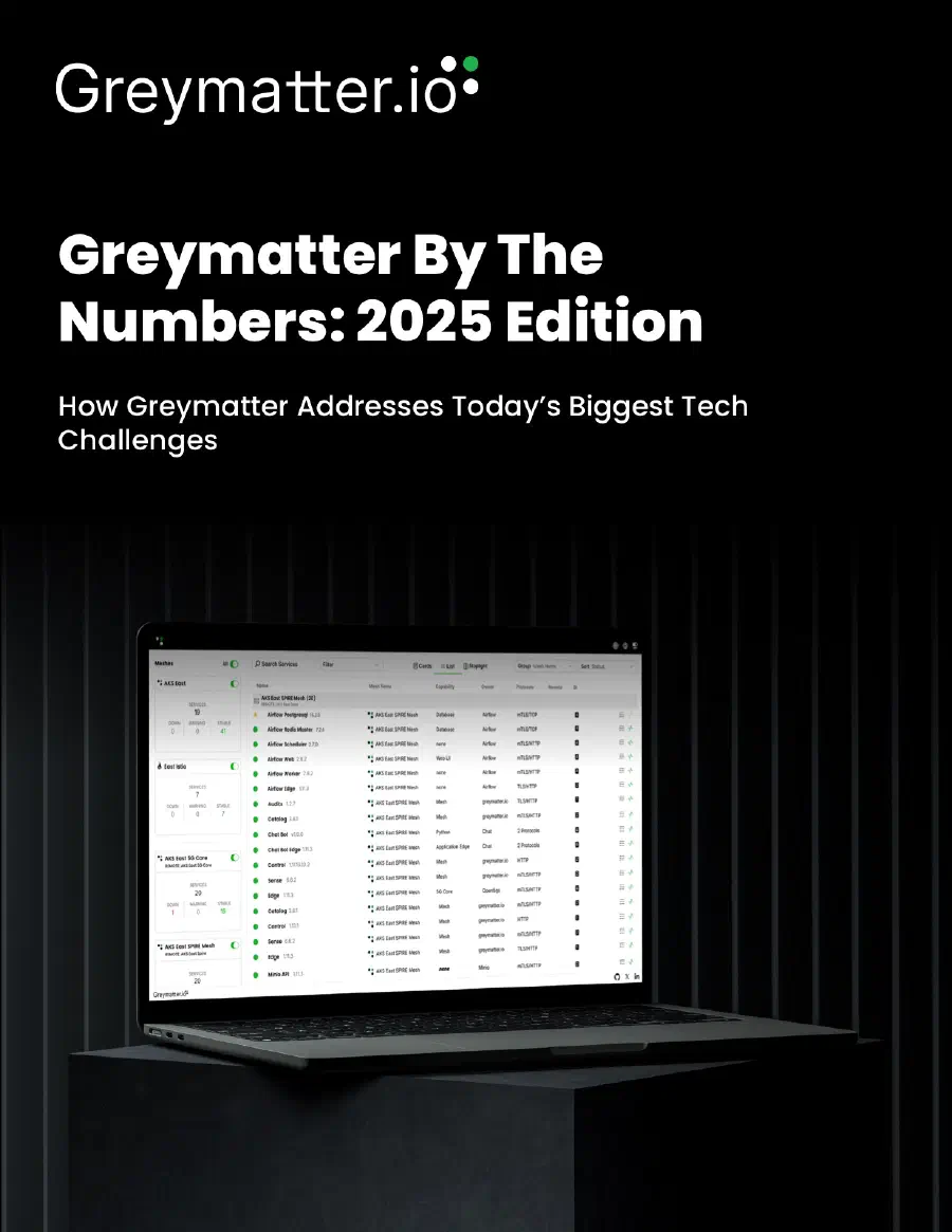First page of Greymatter By The Numbers: 2025 Edition